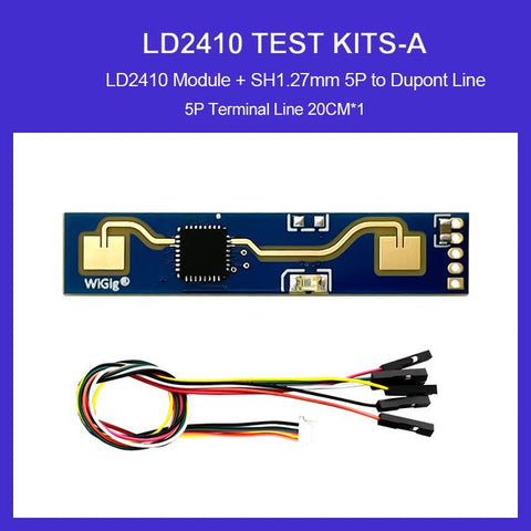 Hi-Link New HLK-LD2410 5V Mini High Sensitivity 24GHz Human Presence-CE00572-Veeddydropshipping
