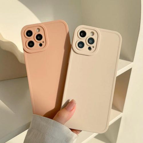 Case For iPhone 14 Pro Max 13 12 11 XS 8 7 SE Shockproof Silicone Cover Colours-PA00106+Veeddydropshipping