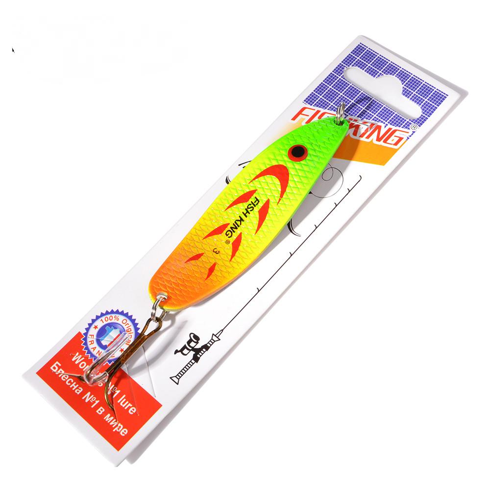 1PC 18g 28g spinner Fishing Lure metal bait Spoon Fishing Tackle Vissen Pesca -OS00373-Veeddydropshipping