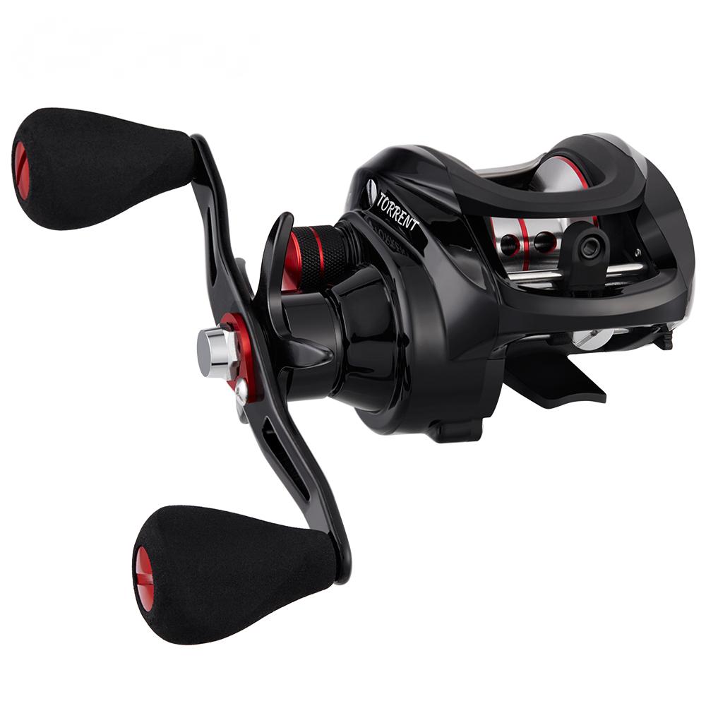 Torrent Fishing Reel 8.1kg Carbon Drag 7.1:1 5.3:1 Gear Ratio 6 Bearings Magnetic Brake -OS00434-Veeddydropshipping