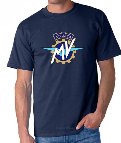 Motorcycle Logo High Quality T-shirt Men's Brand T-shirt Men's Summer Cotton T-shirt-Veeddydropshipping
