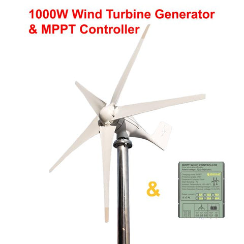 Wind Turbine Generator With Controller-TI00647-Veeddydropshipping