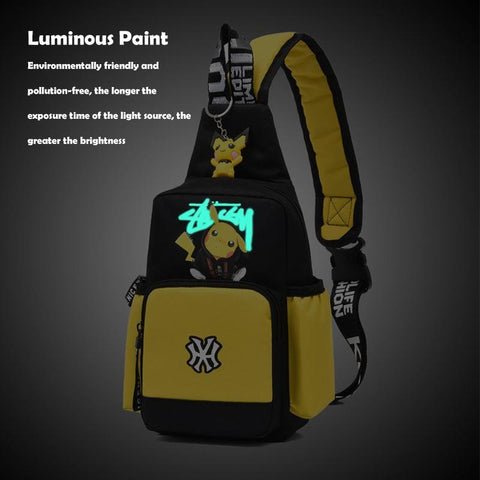 Anime Pokemon Game Shoulder Bag Sling Chest Pack-TB00082-Veeddydropshipping