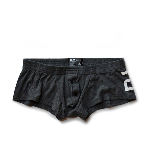 Waist BoyShorts Button Letter 20 Gay Sexy Briefs Penis Pouch Wear Fashion-MF01614-Veeddydropshipping