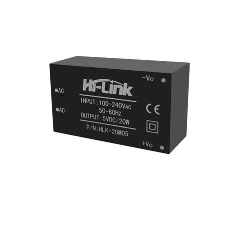 Free shipping HLK-20M05  AC DC 220V 5V 20W   isolated switching step -CE00561-Veeddydropshipping