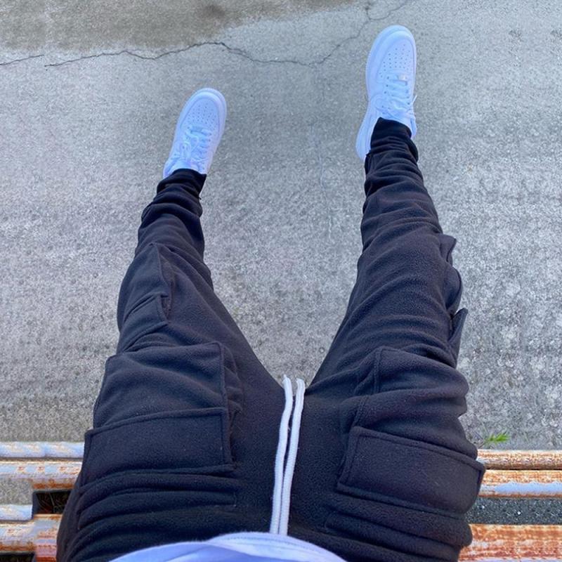 Cargo Pants Pockets Sweat Pants Casual Trousers-Veeddydropshipping