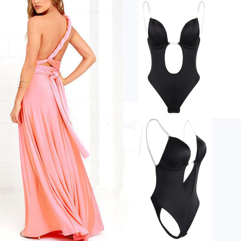 Sexy Bodysuit Corset Backless Shapewear-WF00774-Veeddydropshipping