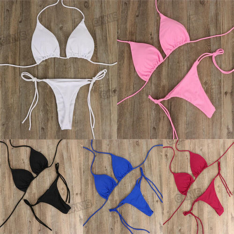 Sexy Women Bikini Brazilian Swimsuit Push-up Bra Bikini Set Two Piece Swimwear -OS00079-Veeddydropshipping