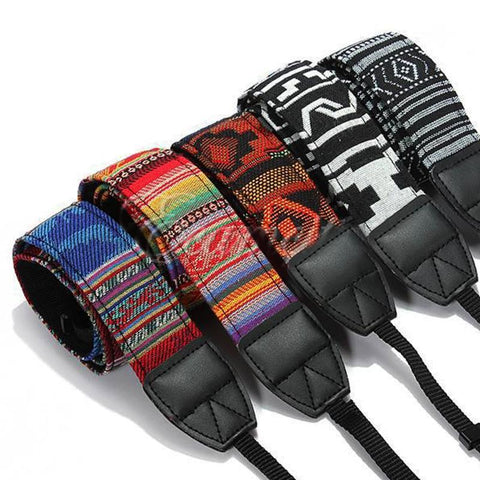 1pc Camera Neck Shoulder Camera Strap Belt Soft SLR DSLR Durable Cotto-CE00426-Veeddydropshipping
