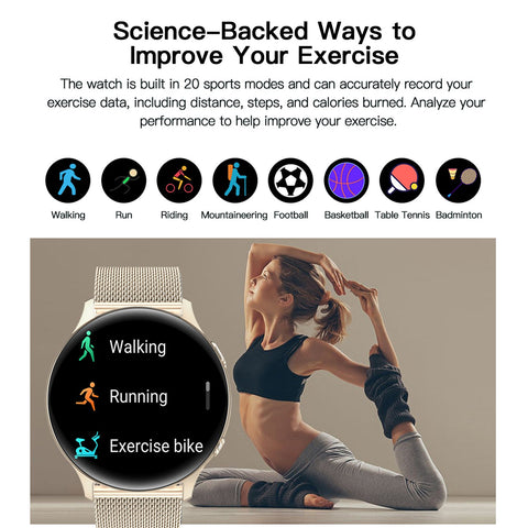 2023 New Smart Watch Women Voice Calling Watches Men Heart -CE00638-Veeddydropshipping