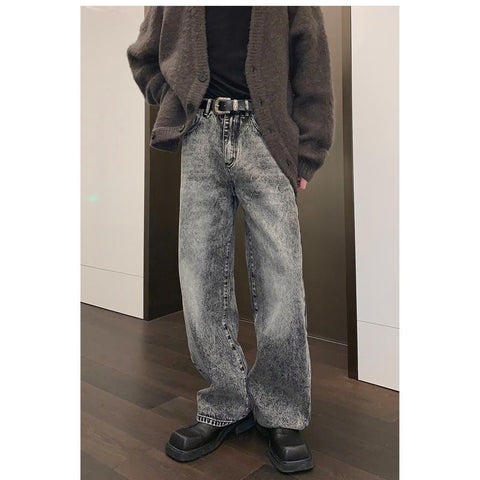 High Waist Jeans Autumn and Winter New Baggy-MF00594-Veeddydropshipping