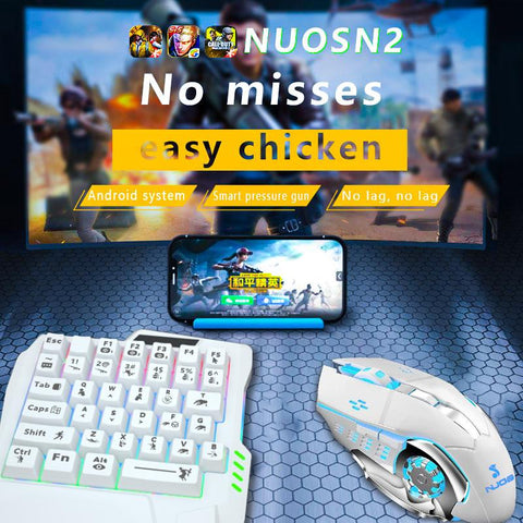 PUBG Mobile Gamepad Game Controller Kit 5 in 1 Keyboard Mouse Converter-CE01529-Veeddydropshipping