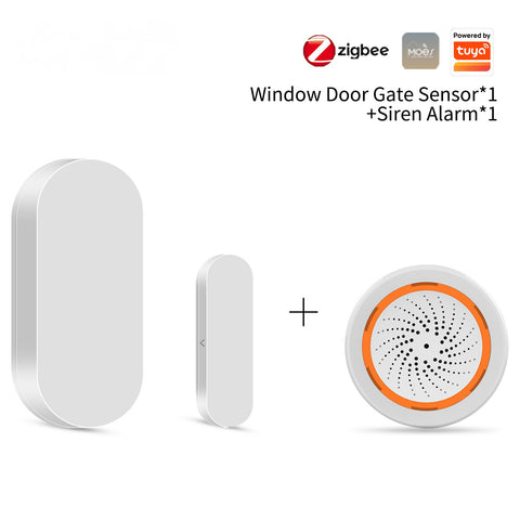 Smart Tuya WiFi Zigbee Window and Door Sensor  Door Open/Closed Detectors -CE00518-Veeddydropshipping