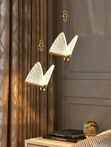 Butterfly Led Pendant Lights Hanging Lamp-TI00314-Veeddydropshipping