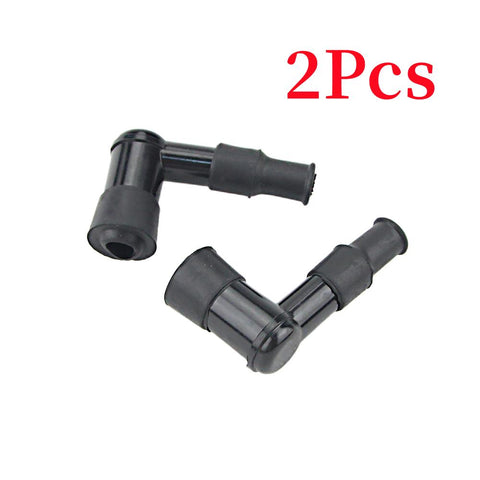 2Pcs Universal Motorcycle Ignition Spark Plug Cap Moped Scooter Dirt-AM00101-Veeddydropshipping