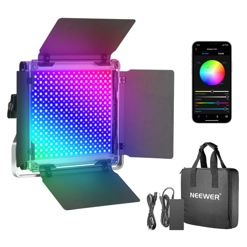 Neewer 660 PRO RGB Led Video Light with APP Control, 50W -CE00468-Veeddydropshipping