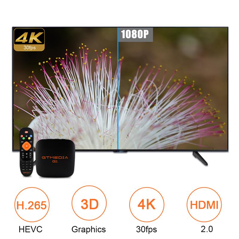 Smart TV Box Quad Core Wifi Support M3U 4K 3D/H.265-Veeddydropshipping