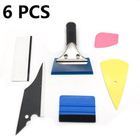 12Pcs Car Wrap Vinyl Scrapers High Quality Car Wrapping Tools Kit-AM00483-Veeddydropshipping