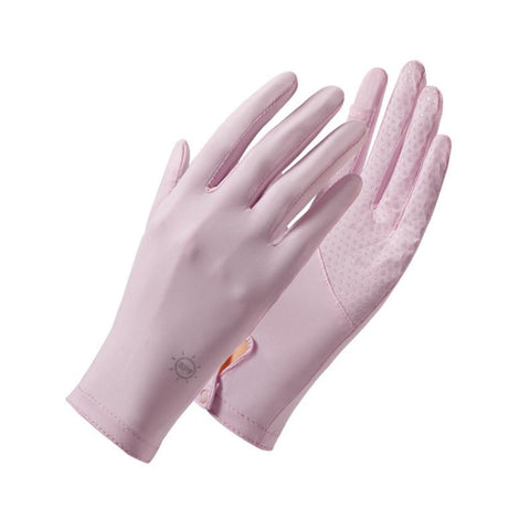 Summer Women Sunscreen Gloves Ice-cream Outdoor Sports Fishing Cycling Thin -OS01003-Veeddydropshipping