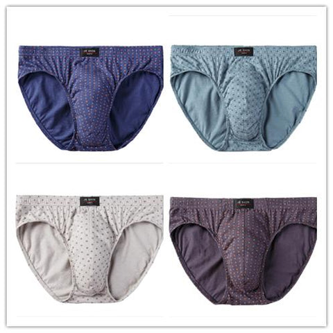 Sale 4pcs/Lot Mens Brief Cotton Mens Underwear Pant For-MF01705-Veeddydropshipping