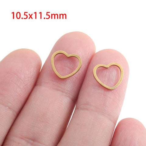 Teardrop Earrings Connectors Rectangle Circle Ring Charms Diy -JW01644-Veeddydropshipping