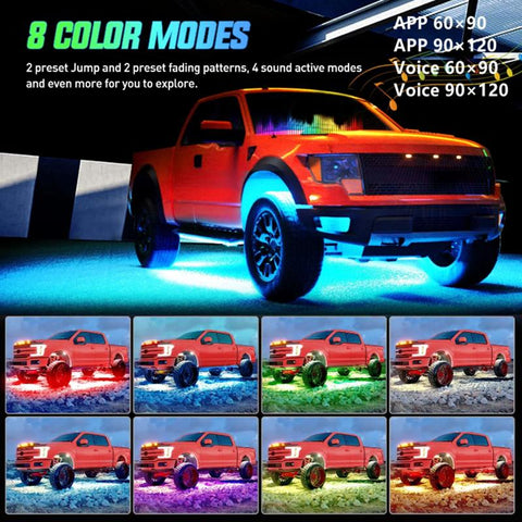 Car Underbody Neon Lights Flexible LED Strip Light Automobile Underglow-AM00080-Veeddydropshipping