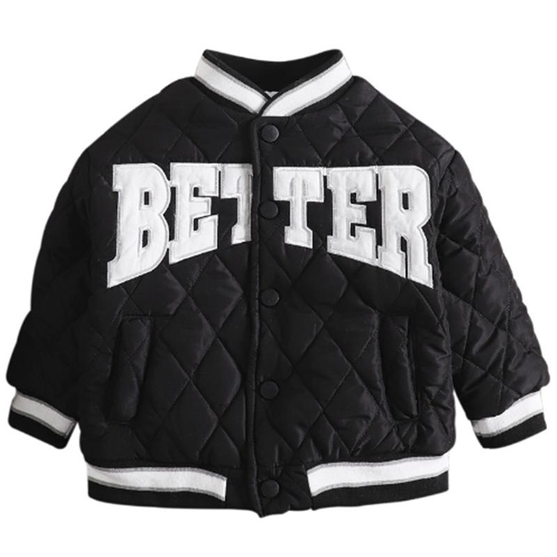 Boys Outerwear Winter Children Fashion Thick Baseball Uniform Jacket-TB01205-Veeddydropshipping