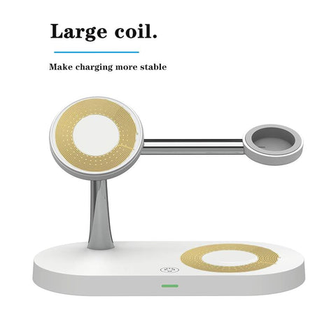 3 in 1 QI Wireless Charger For iPhone 14 13 12 Pro Max Magsafe Magnetic Fast Charging Station-PA01054-Veeddydropshipping