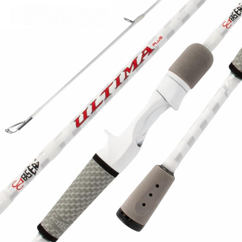 High Tonnage Cross Carbon Cloth 1.98m 2.13m ML&amp;M White Baitcasting Ultralight Fishing-OS00416-Veeddydropshipping