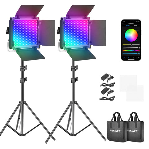 Neewer 660 PRO RGB Led Video Light with APP Control, 50W -CE00468-Veeddydropshipping