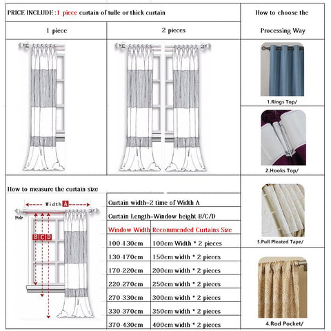 Height Curtain for Living Room Modern Grey Curtains-HA00552-Veeddydropshipping