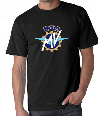 Motorcycle Logo High Quality T-shirt Men's Brand T-shirt Men's Summer Cotton T-shirt-Veeddydropshipping