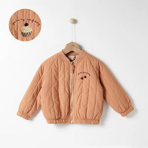Kids Clothing Girl Thickened Down Cotton Jacket-Veeddydropshipping