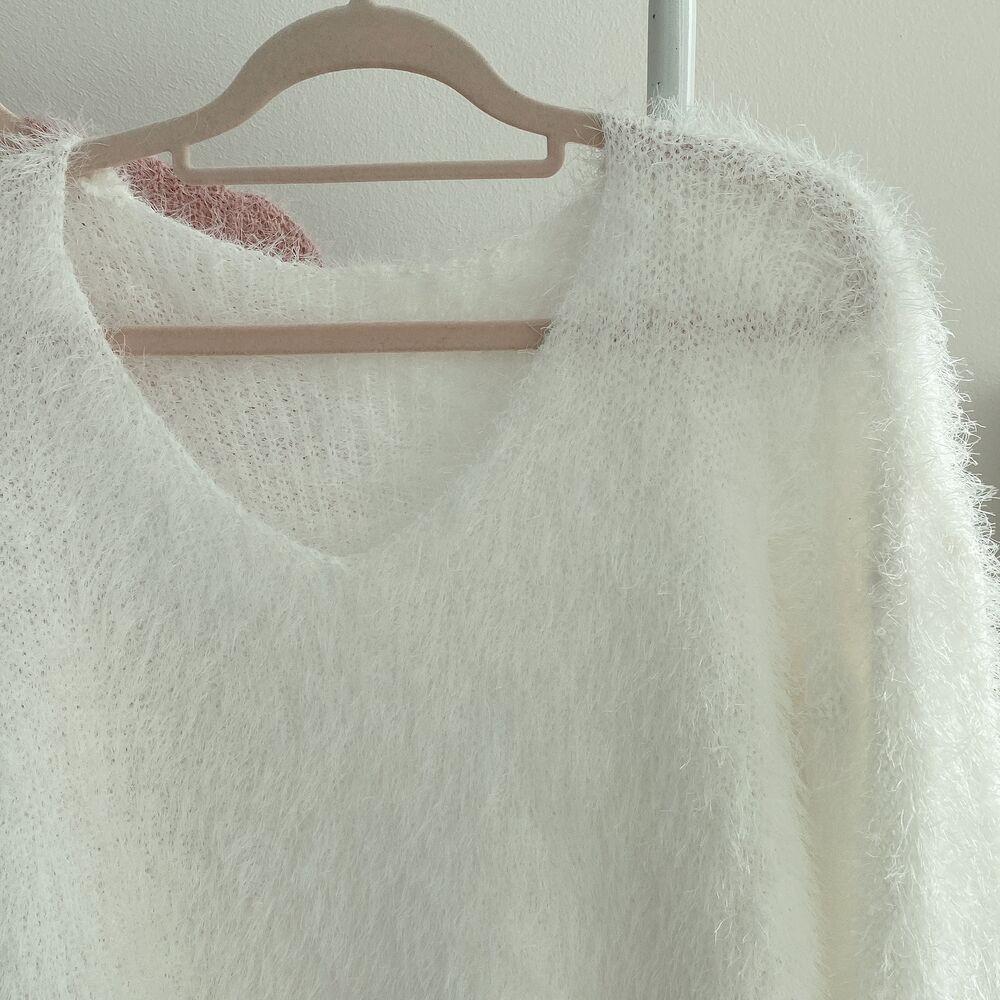 Sexy V-Neck Sweater Women Winter Sweet Korean Fashion-Veeddydropshipping