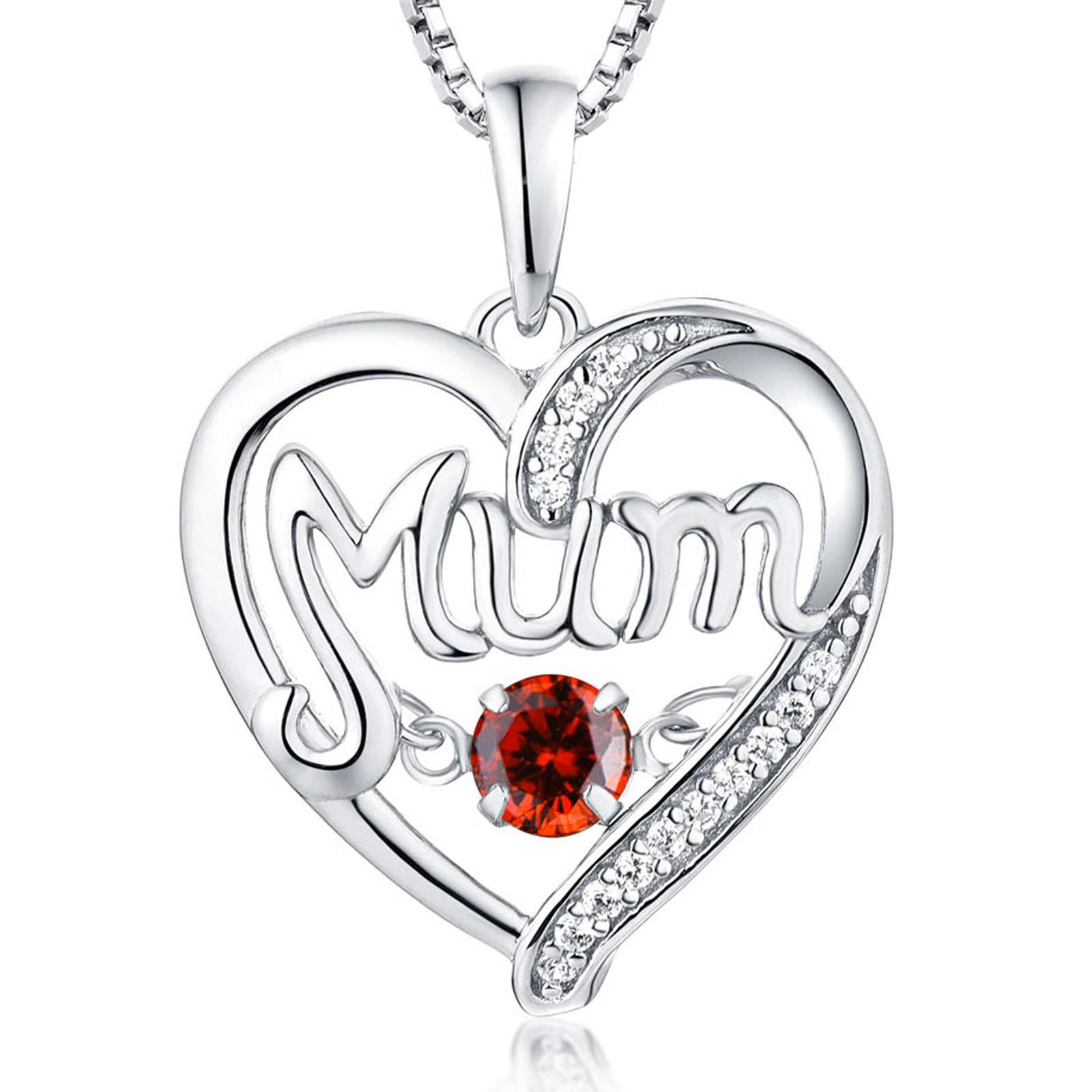       s925SilverHeartNecklacePendantMother_sDayGift-1