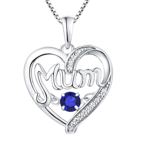       s925SilverHeartNecklacePendantMother_sDayGift-10